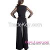 wholesale fashion long mesh sleeves ladies jumpsuit