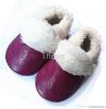 Baby winter leather infant toddler shoes
