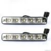 2PCs Universal Ultra Bright White High Powerful 5 LED Bulb DRL Driving