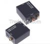 Digital Optical Toslink or SPDIF Coax to Analog L/R RCA Converters