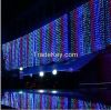 6M X 3M 600 LED Icicle Curtain Lights Indoor Outdoor