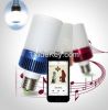 Novelty Wireless LED Lamp Bluetooth Audio Speaker E27 Music player