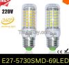 18W E27 LED Corn Bulb 69LEDs AC 220V  SMD 5730 LED lamp