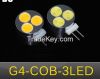 G4 COB 3LEDs 3W LED Corn Bulb Car light DC 12V pendant lights LED