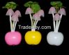 Mushroom Fungus Lamp 3 LEDs Nightlight bulb home decor LED RGB