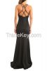 women wholesale long maxi strapless evening dresses