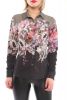 Floral Print Long Sleeve Women Shirts Made in Turkey