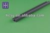 PVC plastic Extrusion Profiles & up and down sliding aluminum plastic stripe