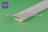 PVC plastic Extrusion Profiles & up and down sliding aluminum plastic stripe