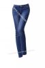 Lady's Jeans with Whiskers Popular Leisure Jeans