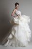 Ball Gown Floor Length Ruffled Wedding Dress