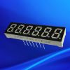  China 6 digits 7 segments super red emitting color led display