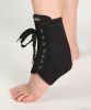 Lace ankle brace for sprained ankle