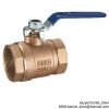 1/2 - 4 inch Brass Bronze standard ball valve female npt