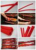 Silicone Oven Rack Edge Clip Guard Heat Resistant Red Set Of 2 Helps Avoid Burns