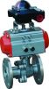 API ball valve with pneumatic actuator and solenoid valve