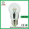 3w glass shape E14 LED candle light