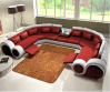 New Design--Modern Creative U Shape Genuine Leather Sectional Sofa