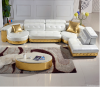 High Grade Luxury Modern Genuine Leather Sectional Corner Sofa Bonded