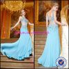 Spaghetti Strap Hot-fix Stone Ombre Maxi Flare Evening Dress