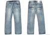 Men's denim jeans, special Z zag bartack