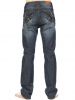 Men's 100% cotton denim jeans with embroidery at pocket