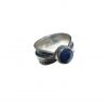 Sapphire Sterling Silver Ring