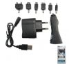 3 In 1 Usb Charger Set (For Samsung S4 & HTC)