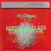 Crushed mirror glass chips as decorative materials for Engineered stone 