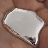 Silver And Red Metalli...