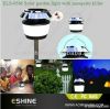 Energy saving IP54 solar mosquito repeller lamp with lawn lamp