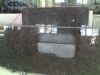 Granite tan brown countertop with bullnose edge, 100+ granite variety available with different edge
