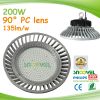 Factory price 120W 145lm/w IP65 high lumen LED high bay lights with PC lens