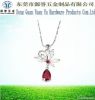 2014 fashion and high quality precious stone zinc alloy necklace