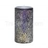 LED Mosaic Candle (Real Wax)