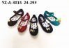 Newest Girls' PVC Jelly Sandals with Flocking