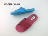 Newest Women's PCU Flat Slippers with Rose Shape Upper