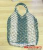 Lauhala beach bag colo...
