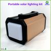 high quality portable lighting solar power system solar kit