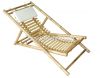 beach folding bamboo chair