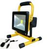 20W Portable Rechargeable Led Flood light with EU/US plug and car charger