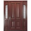 brown classic wood grain luxury interior wood door /wooden door