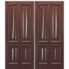 brown classic wood grain luxury interior wood door /wooden door