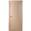 pvc plastic interior wooden door with different types of zinc alloy handles