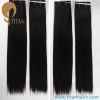 Free shipping 1# top quality silky straight  remy brazilian human hair weaving /weft100g/pack 3pcs/lot