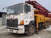 used 38 meter Putzmeiter concrete pump truck; 2008year; 