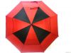 Advertising double canopy windproof golf umbrella