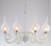 contemporary glass chandelier