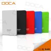 DOCA D595 solar charger power bank with MP3 Player 10000 mAh