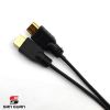 Black wire gold plated 1080P 1.3v hdmi cable